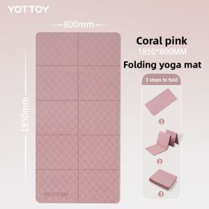yottoy | Portable Wide Anti-Slip Yoga Mat for Nap Exercise Home Use Children Dance Thickened