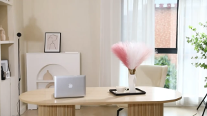 Dekorasi Rumput Pampas 56 CM Dekorasi Rumah Boho Rumput Artificial Grass Pampas Buatan Bunga Pampas Kecil untuk Hiasan Meja Tengah Dekorasi Pernikahan dan Baby Shower