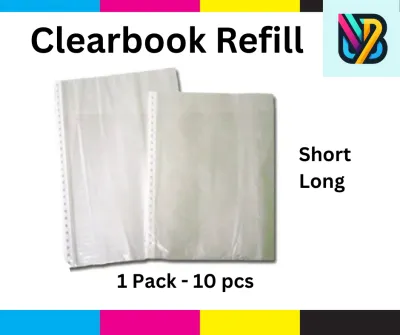 Venz Online Vendor// Clearbook Refill Short Long 1 pack 10 pcs for office and school supplies by: IVAN