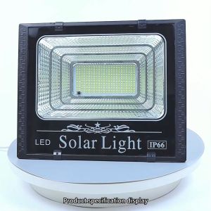 Solar lights JBP Outdoor Lighting Waterproof LED Solar Flood Light Garden Light with Remote Control and Light Control
