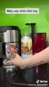 Máy Xay Sinh Tố Cầm Tay Meet Juice 500ml  máy xay cầm tay đa năng