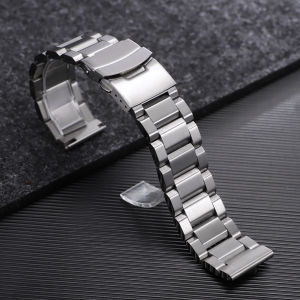 Watch Band for Huawei GT3 Pro 46 42mm Stainless Steel Strap 18mm 19mm 20mm 21mm 22mm 23mm 24mm 25mm Folding Buckle Bracelet Belt