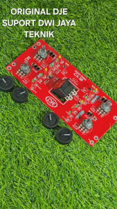 Kit Panel Depan LED CA 18 DJE PRO / CA18 Series Lengkap Potensio + Knop + Saklar Kualitas Bagus Amplifier