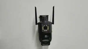 V380 Pro CCTV Camera Dual Lens 8MP WiFi/4G Wireless PTZ Outdoor Waterproof connect cellphone With Audio And Speaker Auto Tracking Night Vision IP Security Cameras