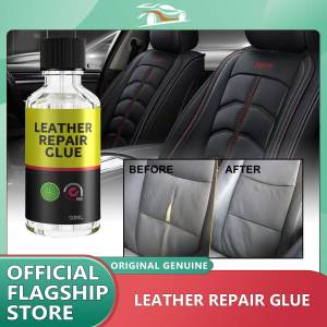 Rayhong 50/30ml Leather Repair Glue Repair Liquid Household Car Leather Products Shoes Wallets Jackets Furniture Repair Fluid Long-lasting Water-proof Strong Glue Repair Fluid Suitable For Repairing Crafts Leather Items