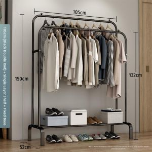 TENGYAGAO | Folding Floor Coat Rack