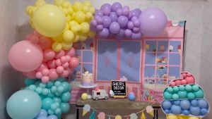 (24inch) Bong bóng cao su 24inch đủ màu - bơm căng đạt 60cm - dùng trang trí kết hợp tạo cổng bóng đám cưới tiệc lễ hội hoặc tạo hình bóng đầu heo