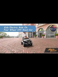 Kid Children Ride On Electric Off Road Car Jeep Vehicle Remote Control Kenderaan Kereta Budak Elektrik Kanak 儿童电动越野车 F33