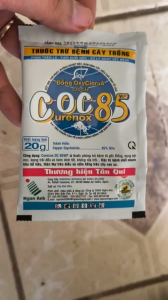THUỐC TRỪ NẤM CÓC 85WB 20G