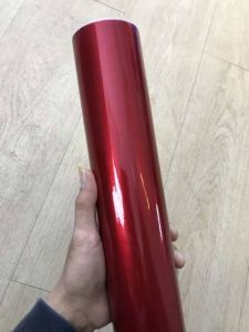 Skotlet Stiker Motor Merah Candy Metalik Super Glossy