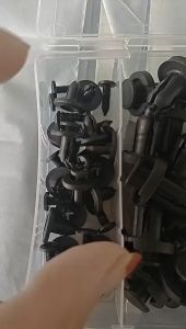 100PCS Boxed Automotive Plastic Buckle Car Fixing Clip Set Mixed Nylon Door Panel Plastic Buckle Accessories