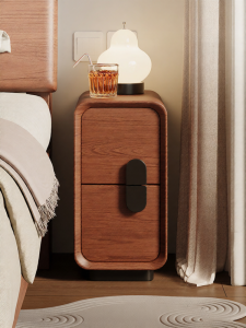 ZHUSHANXIA | Narrow Nightstand with Mid Century Style