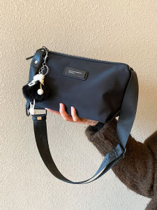 Outdoor ลำลอง กระเป๋าสะพายข้างผ้า Oxford ไหล่เดี่ยว น้ำหนักเบา กันน้ํา ผู้หญิง กระเป๋า เรียบง่าย สไตล์ญี่ปุ่นขนาดเล็ก