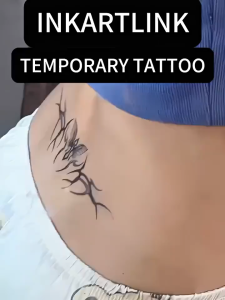 Angel Badge temporary low back tattoo stickers waterproof long-lasting magic tattoo lasts to 15 days fake tattoo semi permanent tattoo.