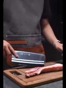 Authentic X50Cr13 Steel Chef Knife: High-End Handmade Kitchen Tool