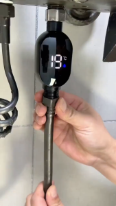 Waterproof shower temperature display thermometer suitable for showers (no heating function!!!)