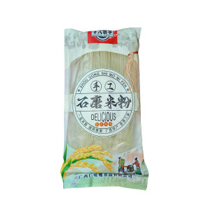 Guangxi Stone Ground Rice Noodles Fine Rice Vermicelli Hand Cut Guilin Soup Noodles Wuzhou Rice Noodles Dry Individually Packaged