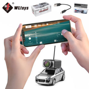 WLtoys 6401 Mini RC Cars 1:64 with 720P FPV Camera Wifi APP Control 2025 New RC Racing Car Toy Kids Gifts for Boys Girls