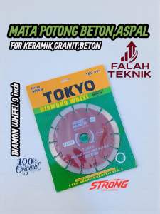 Diamond Wheel Tokyo 9 inch 230mm Mata Potong Granit Beton Marmer
