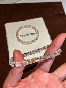 CAFFTI | Mood Stabilizing Crystal White Bracelet