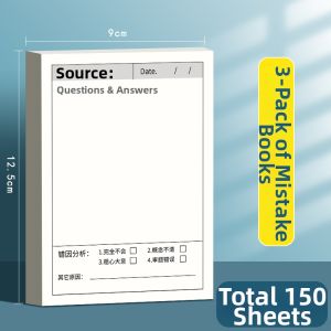 Error Correction Study Sticky Notes