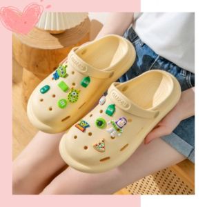 QXshop ของมันต้องมี รองเท้าหัวโตแฟชั่น ยางนิ่ม ตัวการ์ตูนน่ารักๆ เบา ใส่สบายเท้าเหมาะเดินชายหาดแฟชั่นฤดูร้อนที่ทุกคนต้องมีบอกเลยมันด