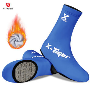 X-TIGER Winter Cycling Shoe Covers Warmth Windproof Bicycle Riding Boot Covers Multi-color for Men And Women