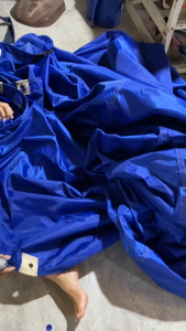 ตะกร้าที่ 16 ผ้าใบผ้าร่มเคลือบกันน้ำอเนกประสงค์(ตอกตาไก่) ขนาด 3x83x73x63x53x43x32x62x52x42x3 ชนิดบางเบาพลางแสง