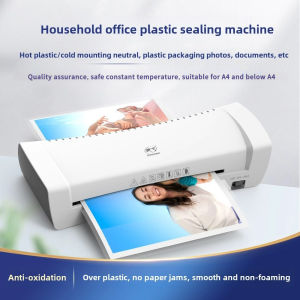 Home Office SL200A4 Laminator Thermoplastic Cold Mounting Dual-use Quick Preheating Constant Temperature Anti-Bubble Photo and D