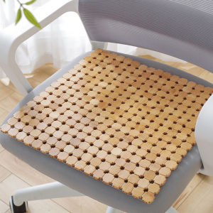 Thảm Ghế Chống Trượt Thoáng Khí Mùa Hè Bằng Tre Thảm Xe Hơi Làm Việc Văn Phòng Thảm Ghế Mát Mẻ Thoáng Khí Chống Trượt