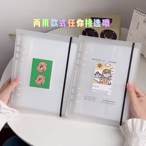 A5 Inner Page Photocard Binder Multi-Pockets Kpop Photocards Sleeves Photo Album Page Idol Photo Cards Protector Collect Book
