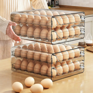 Timer Drawer-style Egg Storage Container