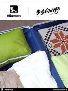 HIKEMAN | Túi Đựng Giày Chống Nước Hikeman Dành Cho Cắm Trại Ngoài Trời Du Lịch Túi Đựng Đồ Cầm Tay Riêng Biệt Màu Xanh Vàng Đen
