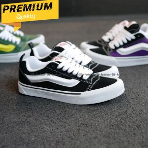 sepatu spatu sneaker flat pria laki laki cowok impor import terbaru / sepatu vanses knu skol impor import pria laki laki cowok terbaru / sepatu vanses knu skool skol list 3d impor import pria laki laki lis timbul