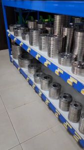 หน้าแปลนเชื่อมสแตนเลส 304 PN16 ขนาด 1/2" - 4"