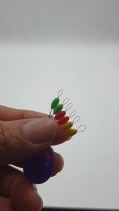 Line Stopper ไลน์สต๊อปเปอร์ ตัวหยุดทุ่น ตัวล็อคทุ่นตกปลา ทรงรี และทรงกระบอก