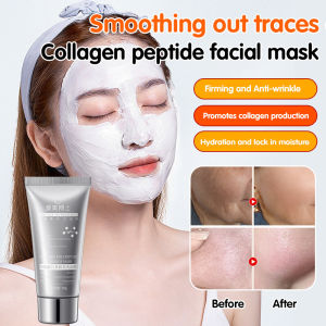 💕【Buy 1 Get 1 Free】 Collagen Peptide Mask Whitening Mask Anti-Wrinkle Mask Firming Anti-Aging 胶原蛋白抗皱面膜