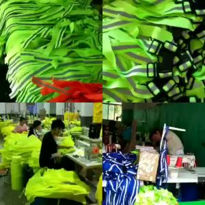 เสื้อสะท้อนแสงกลางคืน Reflective Vest เสื้อกั๊กสะท้อนแสงแบบสายรัดปรับยืดหยุ่นสาย Reflective Belts เสื้อกล้ามสำหรับวิ่งปั่นจักรยานจ๊อกกิ้ง [ราคาส่ง]