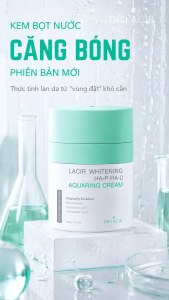Kem Bọt Nước Căng Bóng Lacir Whitening HA-P HA-O Aquaring Cream