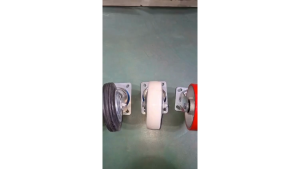 Roda Lori 6" inch / 150 mm Multi Arah Besi - PU Caster Troli - Trolley SWIVEL Castor Wheel LEGION