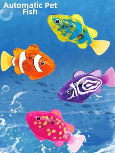 Fenfa | Sensory Light-Up Swinging Fish Bath Toy