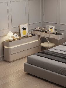 Simplicity Display and Storage Vanity Mirror Included