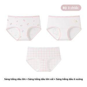 MiiOW | Quần Lót Bằng Cotton Loại A Cho Bé Gái Không Trượt Lên