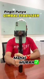 MINIBEST MR35 Tongsis Tripod Gimbal Stabilizer Bluetooth Selfie Stick Remote Tripod 360° HP