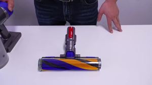 Bàn Chải Lăn Mềm Cho Máy Hút Bụi Cầm Tay Dyson V12 Detect SV30 SV46 & V12 Detect Slim Absolute - Phụ Kiện Máy Hút Bụi Cầm Tay Hiển Thị Bụi Bằng Đèn LED