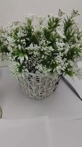 COD DAUN RUMPUT ACC NANAS MENIK ARTIFICIAL CABANG 5 - BABY BREATH PIKOK GYPSO TERMURAH HIASAN DEKORASI RUMPUT