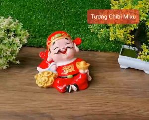 Tượng Thần Tài size 13cm - mẫu 02