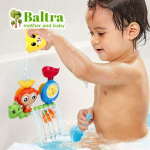 Baltra Baby Bath Toy Wall Sunction Cup Track Water Games Bathroom Monkey Caterpilla Bath Shower Toy for Boys Girls