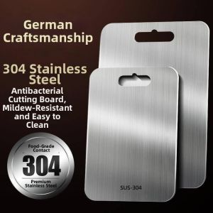 Yuanyi | Multifunctional Stainless Steel 304 Cutting Board