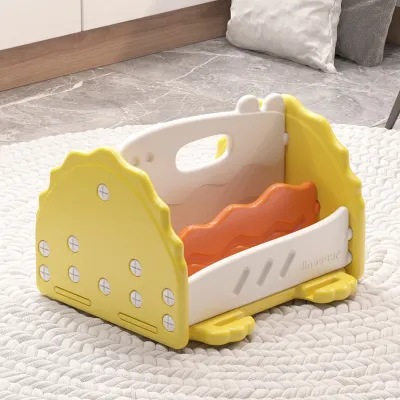 Beige | Child Friendly Bookshelf Organizer
